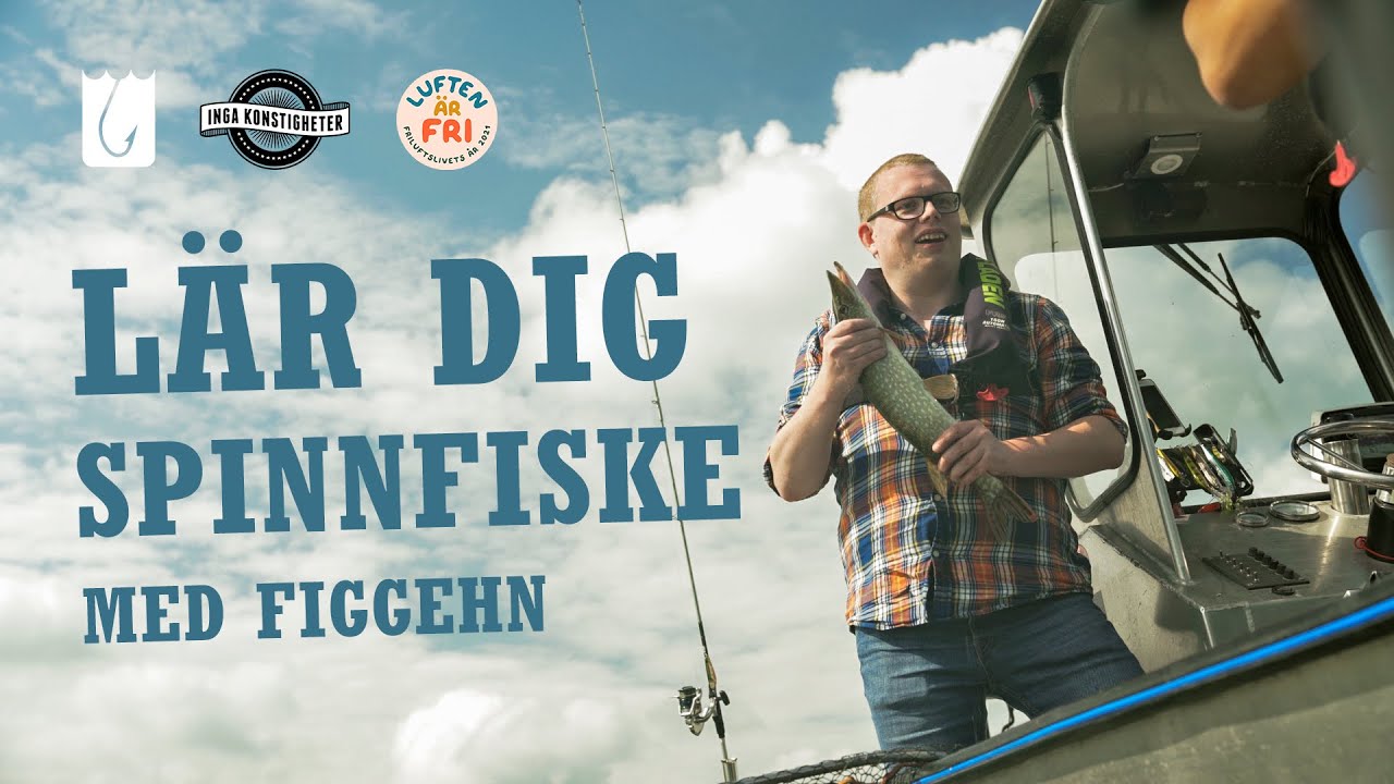 Lär dig spinnfiske med Figgehn