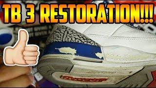 AIR JORDAN TRUE BLUE 3 RESTORATION!!!