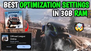 OFF-ROAD LEAGUE ONLINE 🤯 BEST OPTIMIZATION FOR LOW END ANDROID DEVICES !! screenshot 2