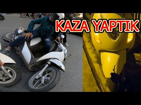 Vietnam'da Motor Kiralayıp KAZA Yaptık! (Pert Oldu) ~74