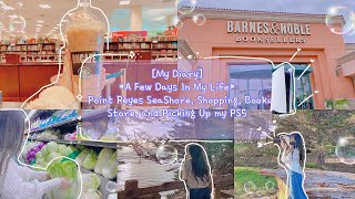 [My Diary] -A Few Days In My Life- Moss Beach ? , Shopping, PS5 Pick Up ? Daily Life?