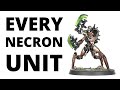 How to Field EVERY Codex Necrons Unit - Wargear, Support and Battle Plan