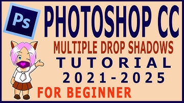 How to Create Multiple Drop Shadow in Adobe PHOTOSHOP CC 2021