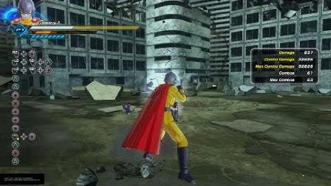 Xenoverse 2 Gamma 1 tech combo   (EXTREME DIFFICULTY)