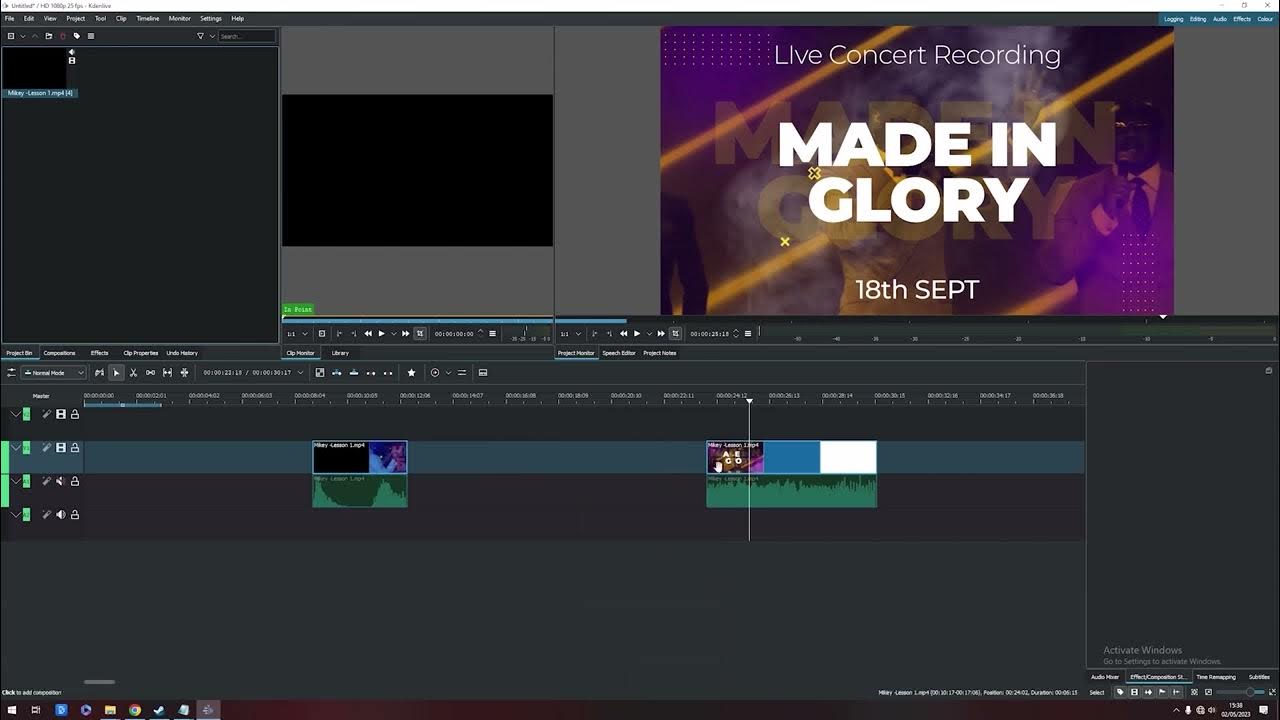 Video Editing kdenlive free video editor software YouTube