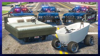 GTA 5 Roleplay | RedlineRP | Trolling COPS WITH BEDS  #554
