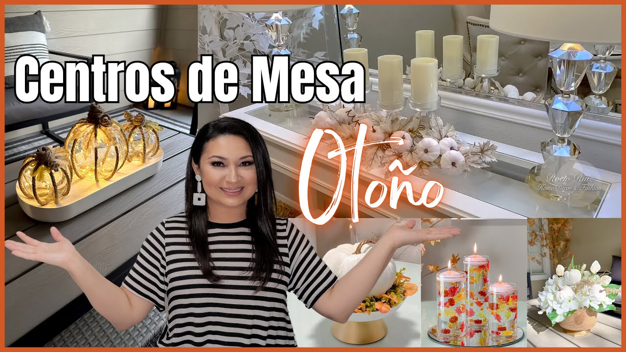 CENTROS de MESA para OTOÑO 2023 / Manualidades fáciles para decorar / Fall Decor ideas
