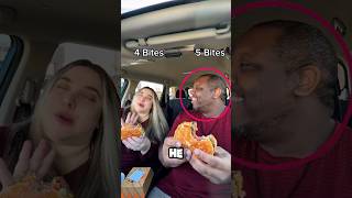 Burger bite challenge 🥪🍔#shorts