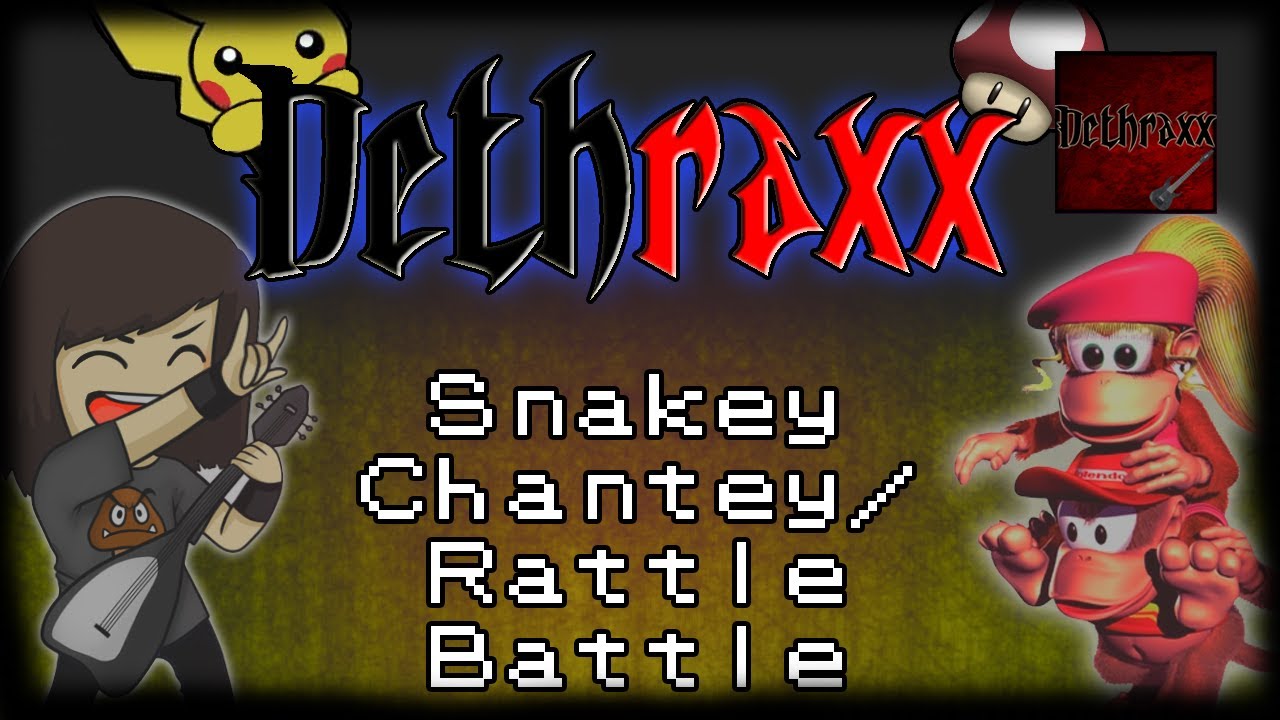 Snakey Chantey/Rattle Battle [Metal Cover] (DKC2) - YouTube