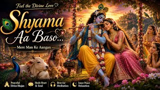 Radha Krishna Divine Love Melody | 8K Cinematic Spiritual Music | Ultimate Stress Relief Meditation
