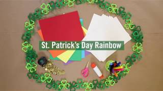 St. Patrick's Day Rainbow Craft