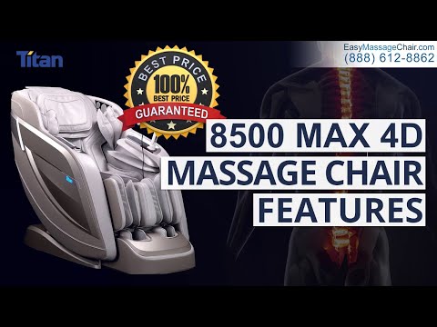 Titan 8500 MAX 4D Massage Chair Features