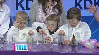 Mad Science of Pittsburgh shared fun experiments on Take Your Child to Work Day