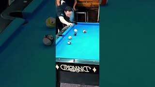 Reverse 8 Ball Angle Cut 🎱😳 #8ballpool #billiards #shorts