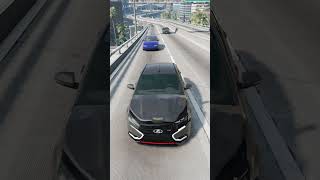 НАСТОЯЩИЙ КРАШ-ТЕСТ LADA VESTA SPORT BEAMNG DRIVE
