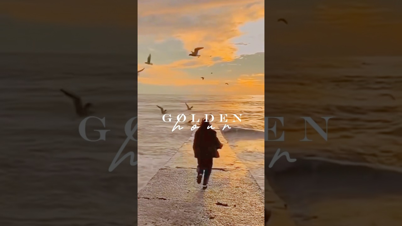 Golden Hour & Rainbow 🌈✨ | Aesthetic Nature 