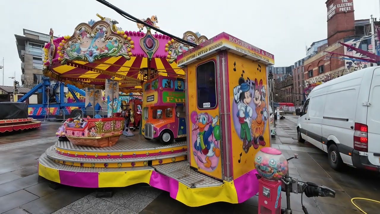 Behind the scenes look at Leeds Valentine's Funfair 2026 | Before Opening