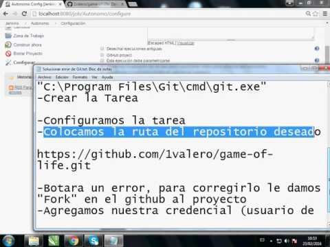 Corrigiendo error en jenkins  de git - Autónomo 2