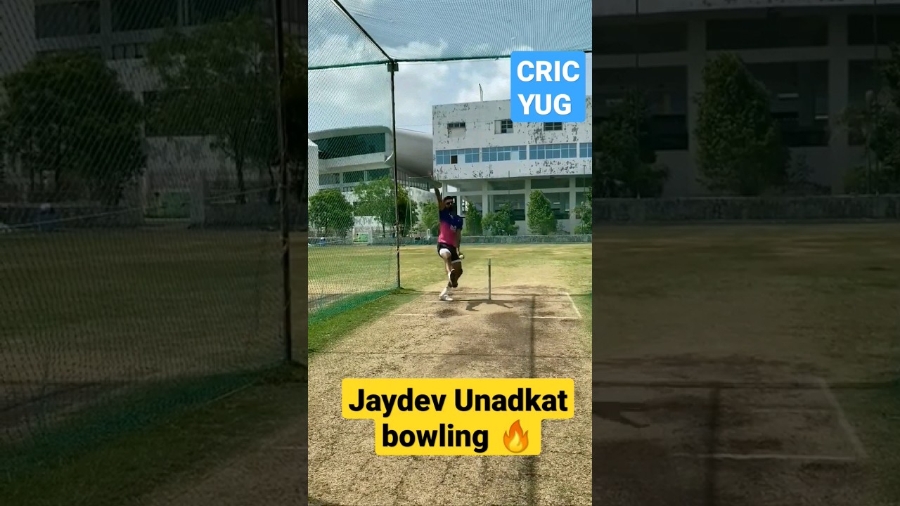 Jaydev Unadkat bowling action | 