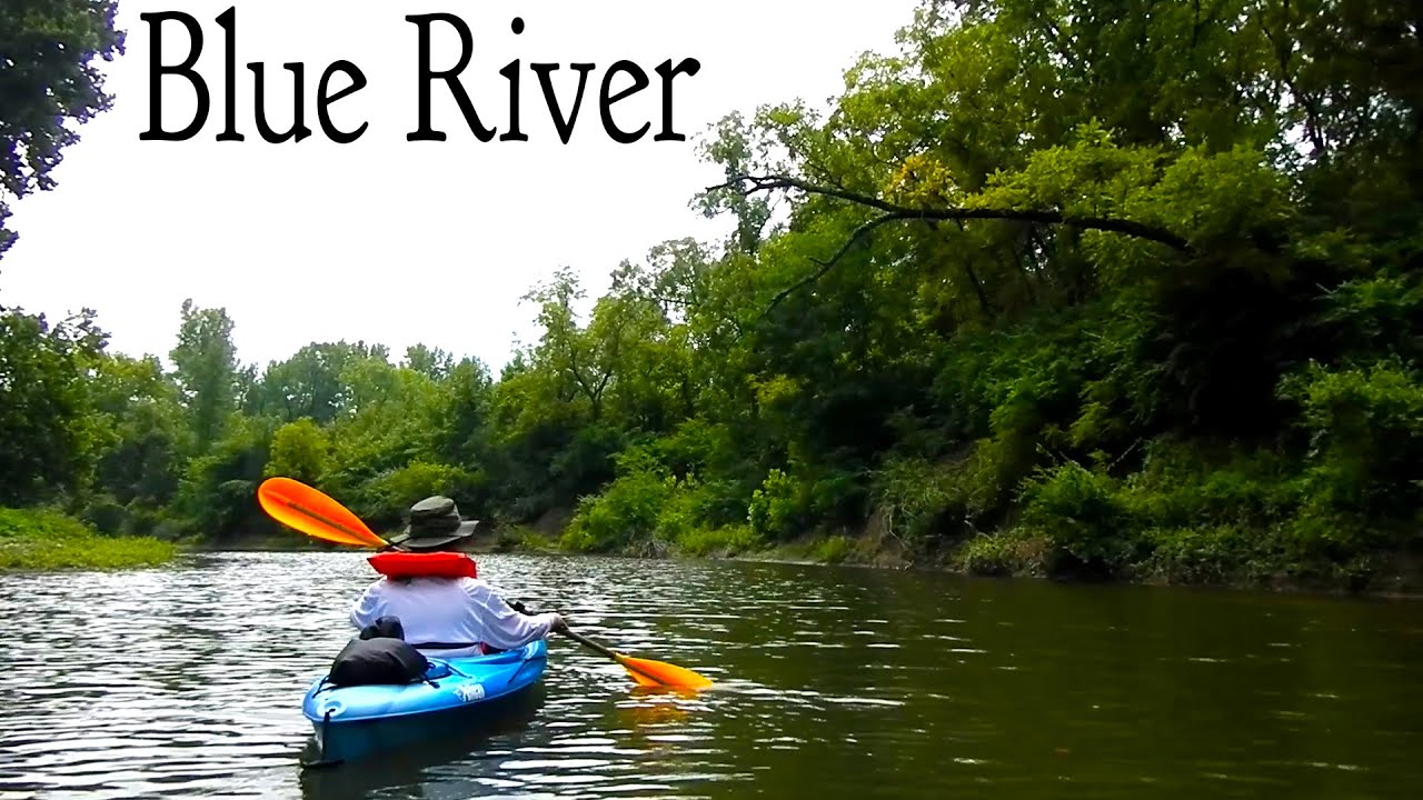 Ty and Spike Float the Blue River in Kansas City