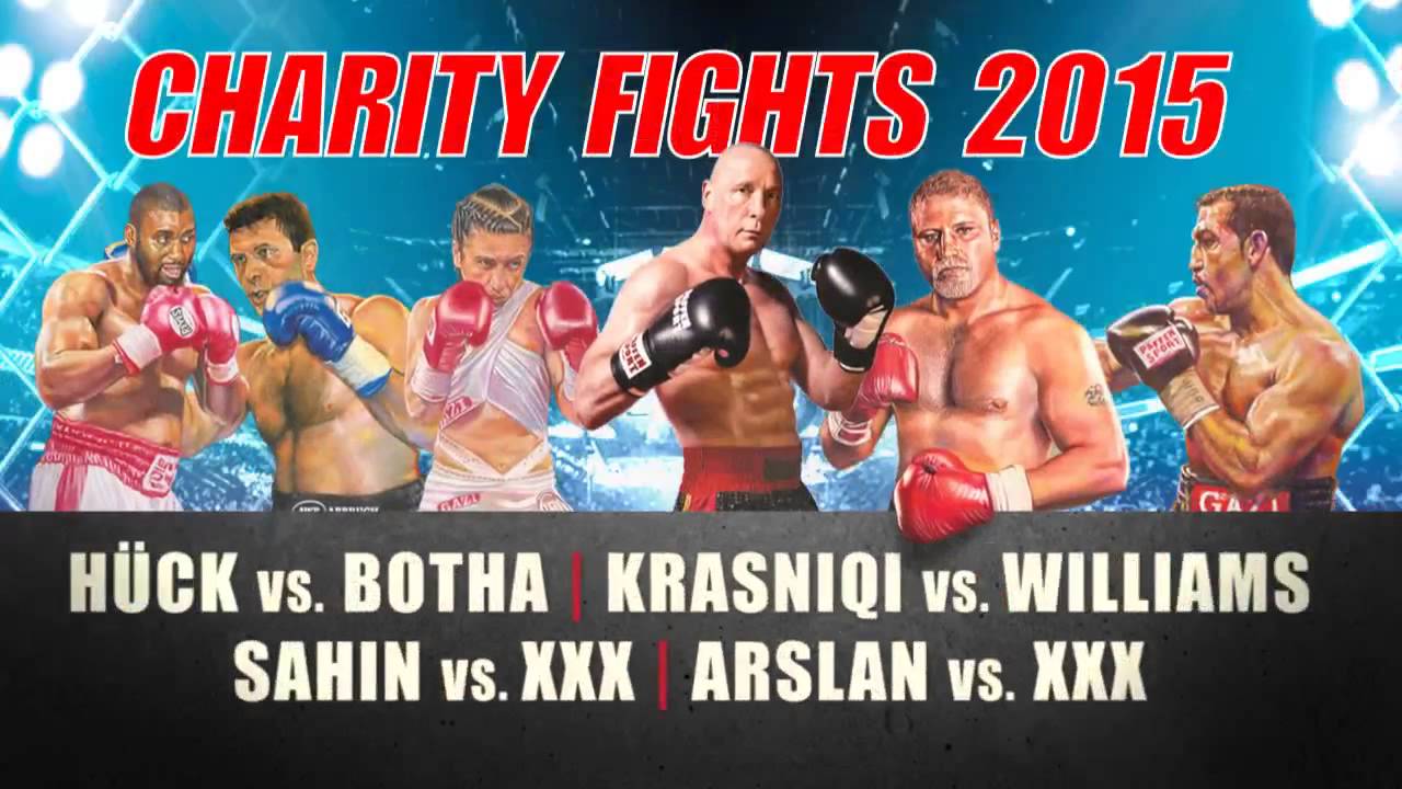 "Uwe Hück - Charity Fight" (Digitale Außenwerbung, Videoboard, www.Mega-Screen.de)