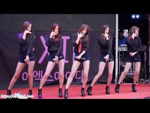[Fancam] 141130 EXID - Up & Down / Myeongdong Guerilla Performance @MyeongDong by drighk