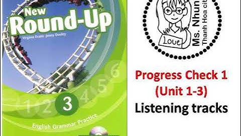 Round up 3 - progress check 1