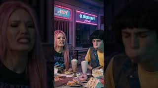 K Pop Demon Hunters Stranger Things Food Test #kpopdemonhunters #rumi #shorts #kpop #strangerthings