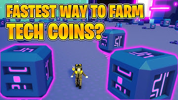 Fastest Way To Farm Tech Coins? Pet Simulator X