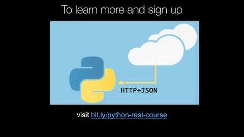 Course Introduction: Consuming HTTP and RESTful Services in Python