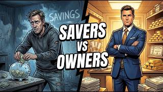 Why Saving Money Alone Will Keep You Poor. (The Middle-Class Trap)