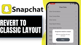 How To Revert Snapchat To Classic Layout (2025) | Snapchat Tutorial screenshot 4