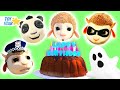 Happy Birthday for Kids! Birthday party with Dolly and Frienrds | Halloween scary stories #307