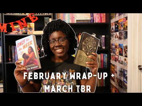February Wrap-Up + March TBR | My Most Unsuccessful Reading Month EVER 🌧️📚 But March is Looking Up!