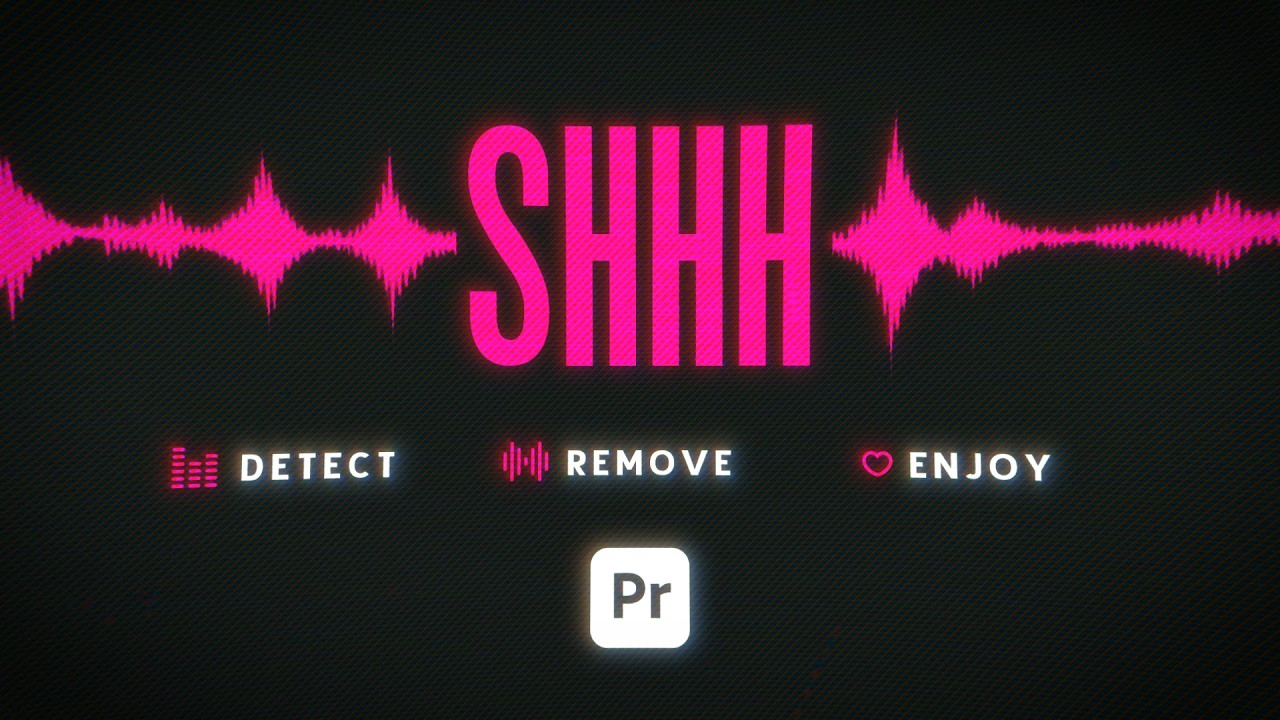 Shhh silence remover for Premiere Pro - video trailer