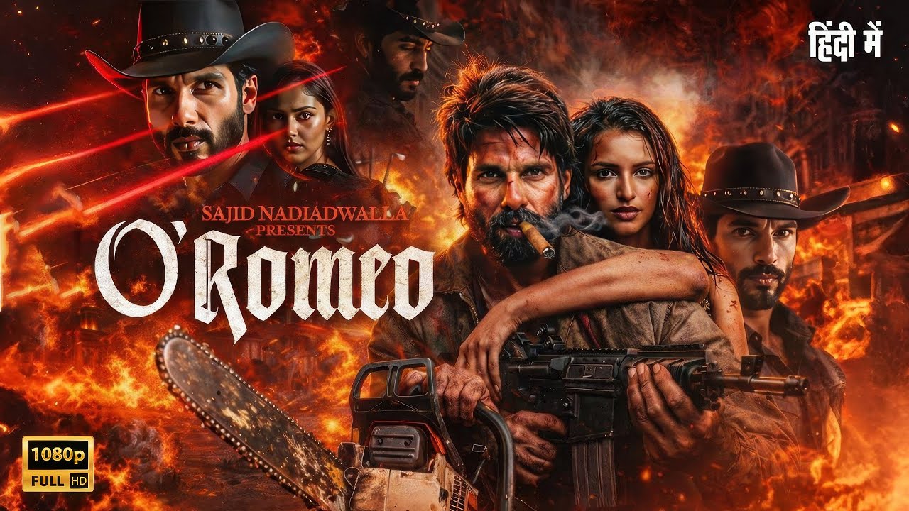 O' Romeo Full Action Movie | Shahid Kapoor | Triptii Dimri | Nana Patekar | New Bollywood Movie 2026