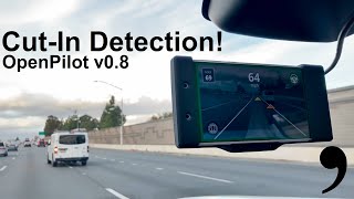 Comma.ai OpenPilot v0.8: Cut In Detection