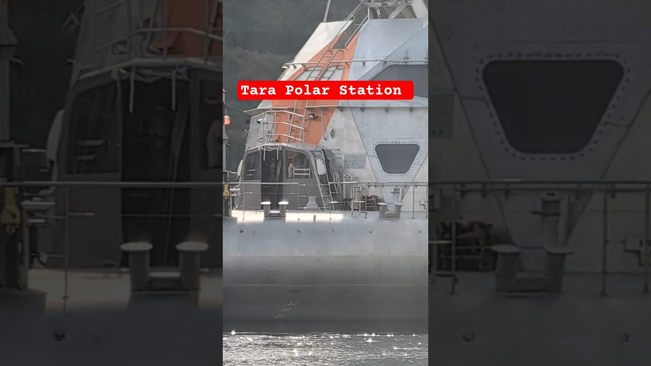 Ship Spotting Research Vessel Tara Polar Station 