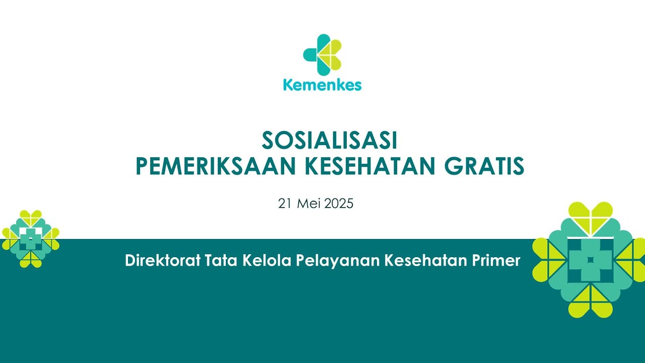SOSIALISASI PEMERIKSAAN KESEHATAN GRATIS