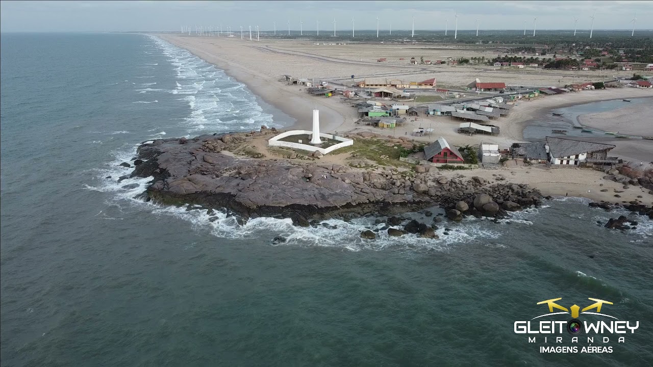 Praia da Pedra do Sal – Parnaíba – Drone mostrando as belezas da Praia da Pedra do Sal