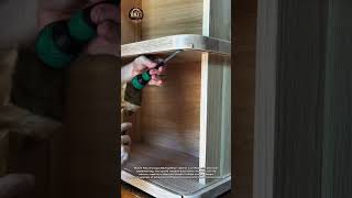 This Hidden Cabinet Door Is Pure Woodworking Genius