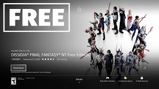 How to get DISSIDIA FINAL FANTASY NT Free Edition on PS4 | PlayStation | Free Game