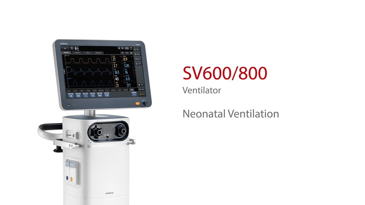  Ventilation Solutions by Mindray (China) | Ventilator Model: SV600 | @MindrayInternational 