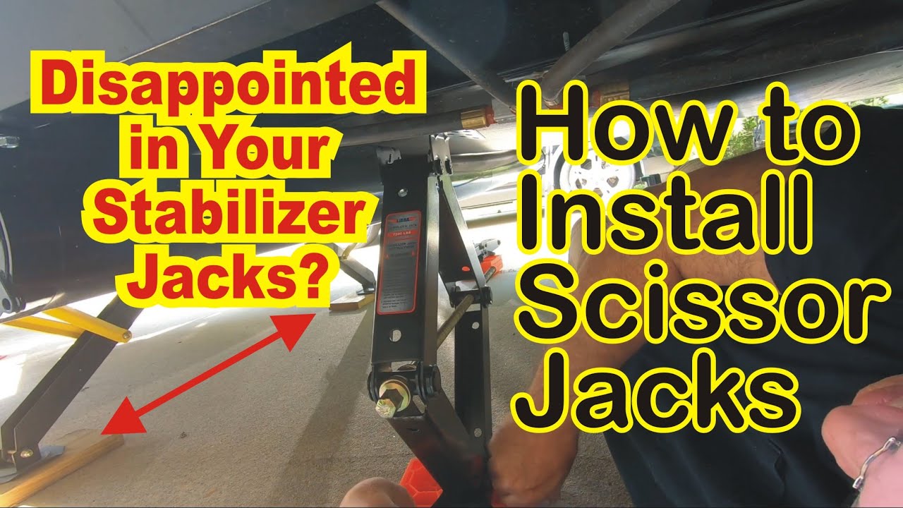 How To Install Scissor Jacks on Your RV YouTube