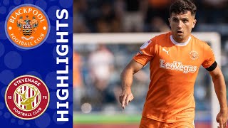 Blackpool vs Stevenage 3-0 Highlights | League One - 2023\/2024