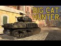 MY FAVOURITE TANK - Big Cat Hunting M4A1 (76) W in War Thunder - OddBawZ