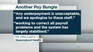 Queensland Health apologies for another payroll bungle