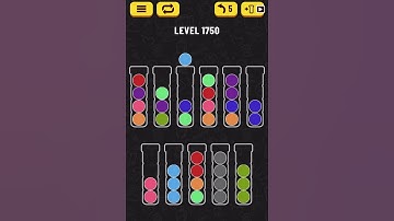 【Ball Sort Puzzle】Level.1750