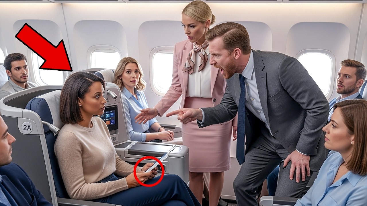 Мужчина потребовал, чтобы темнокожая женщина покинула место премиум-класса, а затем капитан сдела...