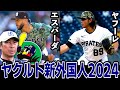 【ヤクルト新外国人2024】ヤクルトスワローズ新外国人をわかりやすく解説！！新守護神候補&多彩な変化球を操る右腕が加入⁉︎